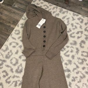 Zara knit jumpsuit!